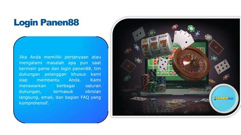 login Panen88: Bermain Slot Online Aman dan Nyaman.